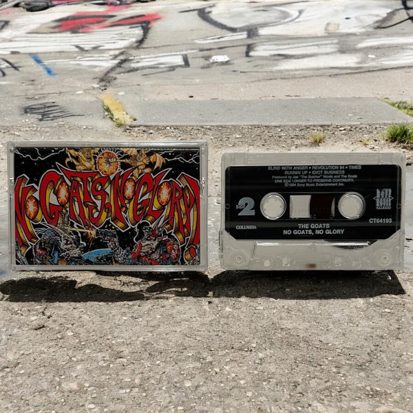 •THE GOATS - NO GOATS, NO GLORY• ~1994 OG PRESSING~ (CASSETTE TAPE)