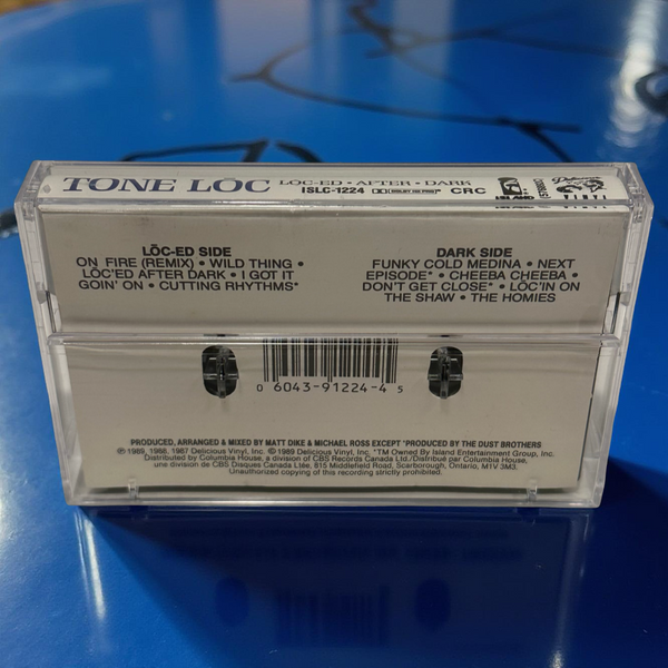 •TONE LOC ~ LOC-ED AFTER DARK• ~1989 OG CANADIAN PRESSING~ (CASSETTE TAPE) (1)
