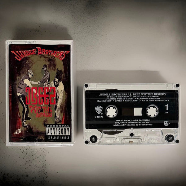 •JUNGLE BROTHERS ~ J BEEZ WIT THE REMEDY• (1993 OG PRESSING) (CASSETTE TAPE)