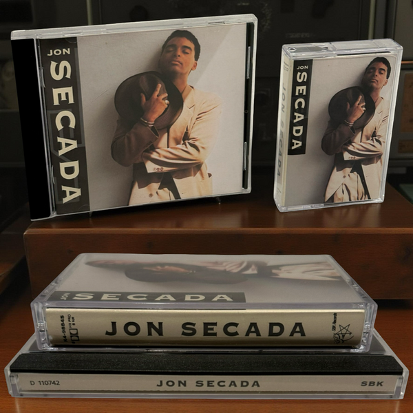 •JON SECADA - JON SECADA• ~1992 OG CANADIAN PRESSINGS~ (CD & CASSETTE TAPE)
