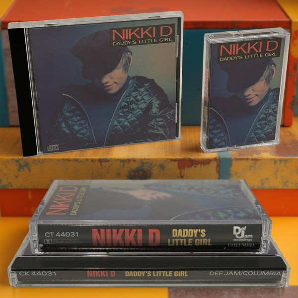 •NIKKI D ~ DADDY’S LITTLE GIRL• ~1991 OG PRESSINGS~ (CD & CASSETTE TAPE)