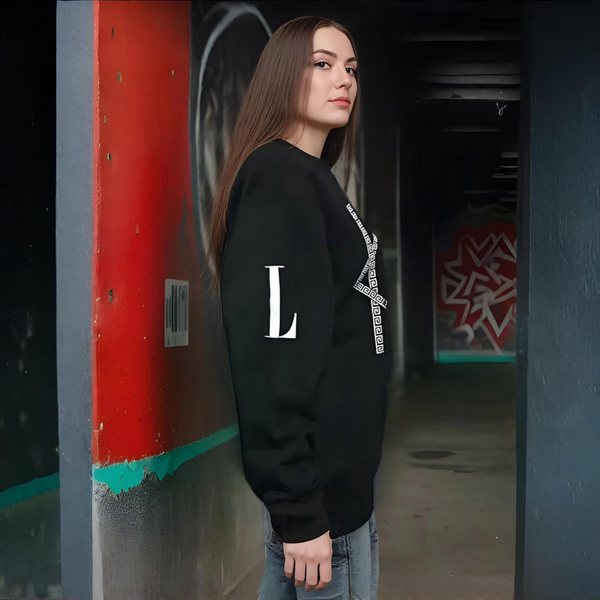 ^LAST KINGS^ (BLACK) MEN'S CREWNECK SWEATSHIRTS