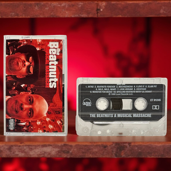 •THE BEATNUTS - A MUSICAL MASSACRE• ~1999 OG CANADIAN PRESSING~ (CASSETTE TAPE)
