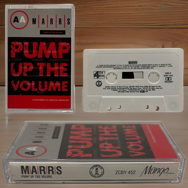 •M.A.R.S. ~ PUMP UP THE VOLUME• ~1987 MAXI-SINGLE~ (CASSETTE TAPE)