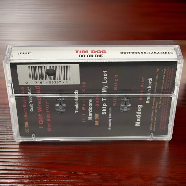 •TIM DOG - DO OR DIE• ~1993 OG PRESS~ (CASSETTE TAPE)