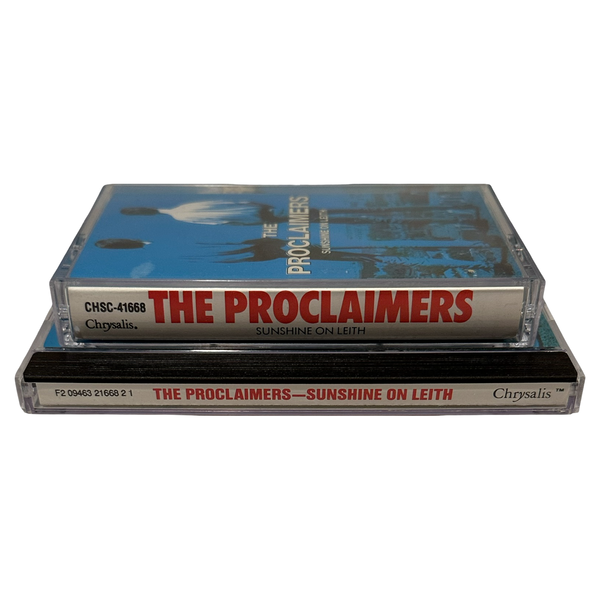 •THE PROCLAIMERS - SUNSHINE ON LEITH• ~1988 OG CANADIAN PRESSINGS~ (CD & CASSETTE TAPE)