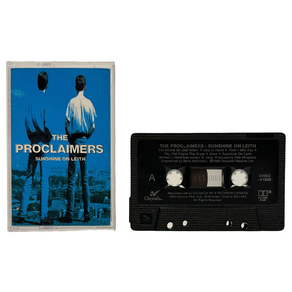 •THE PROCLAIMERS - SUNSHINE ON LEITH• ~1988 OG CANADIAN PRESSING~ (CASSETTE TAPE)