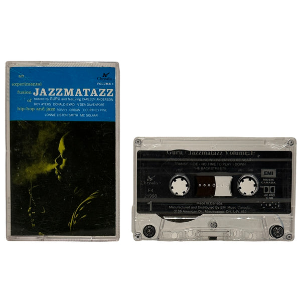 •GURU - JAZZMATAZZ VOL. 1• ~1993 OG CANADIAN PRESSINGS~ (CD & CASSETTE TAPE)