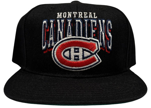 *Montreal Canadiens* snapback hats by Mitchell & Ness