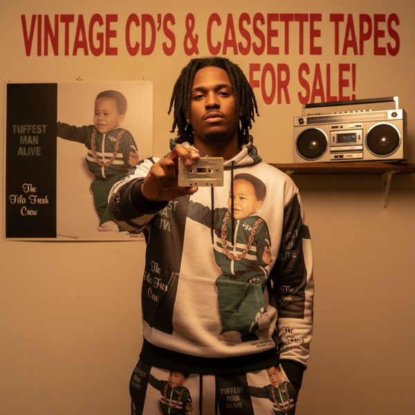 •THE FILA FRESH CREW - “TUFFEST” MAN ALIVE• ~1988 OG PRESSING~ (CASSETTE TAPE) (HTF)