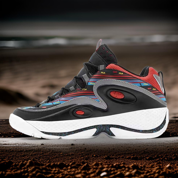 FILA ~Grant Hill 3~ Black/Multi Basketball court shoes