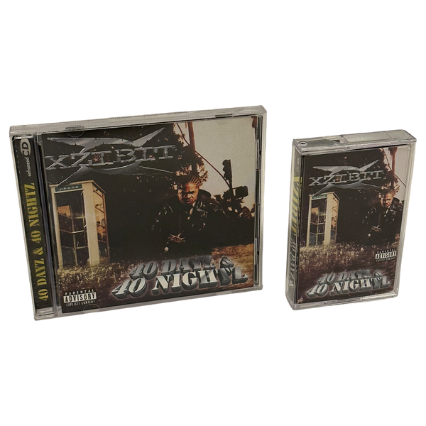 •XZIBIT - 40 DAYZ & 40 NIGHTZ• ~1998 OG PRESSINGS~ (CD & CASSETTE TAPE)