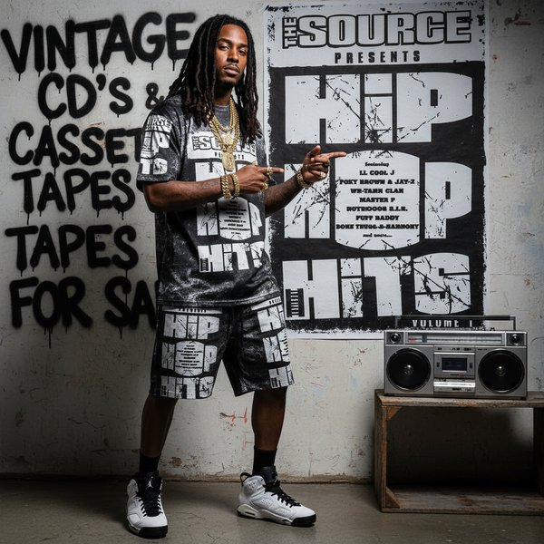 •HIP HOP HITS - THE SOURCE PRESENTS• ~1997 OG PRESSING~ (CASSETTE TAPE)