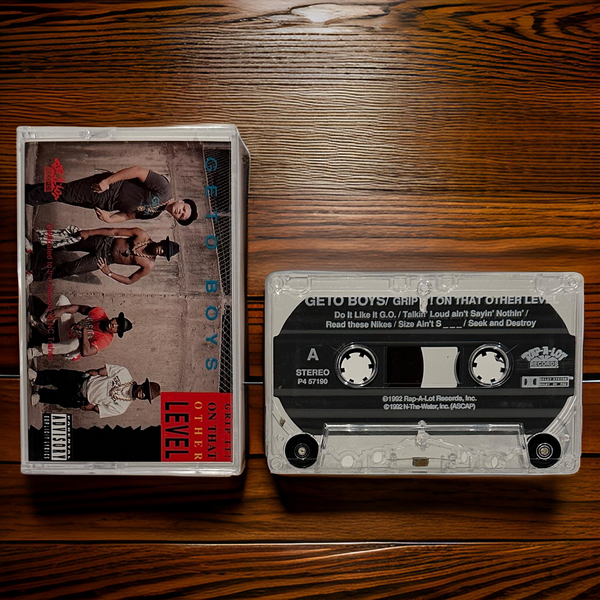 •GETO BOYS ~ GRIP IT! ON THAT OTHER LEVEL• ~1992 OG RE-PRESS~ (CASSETTE TAPE)