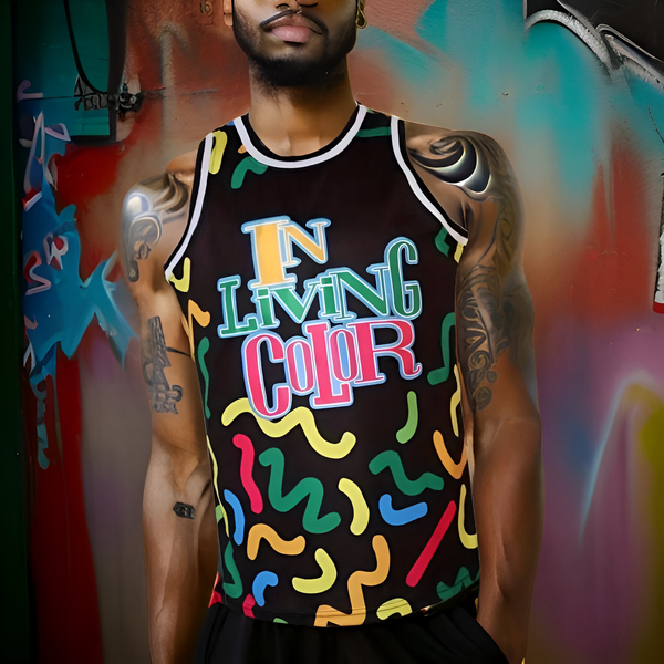 ^IN LIVING COLOR 90’S WAYANS^ Basketball Jerseys (Fully Sublimated)