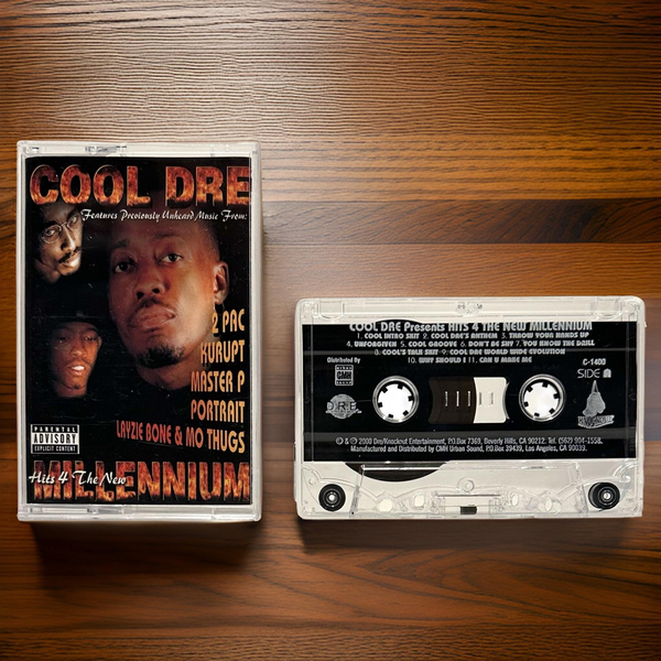 •COOL DRE ~ HITS 4 THE NEW MILLENNIUM• ~2000 OG PRESSING~ (CASSETTE TAPE)
