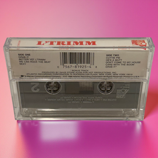 •L’TRIMM - GRAB IT!• ~1988 OG PRESSING~ (CASSETTE TAPE) (2)