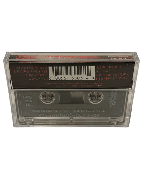 •EAZY-E - IT’S ON (DR. DRE) 187UM KILLA• ~1993 OG PRESSINGS~ (CASSETTE TAPE)
