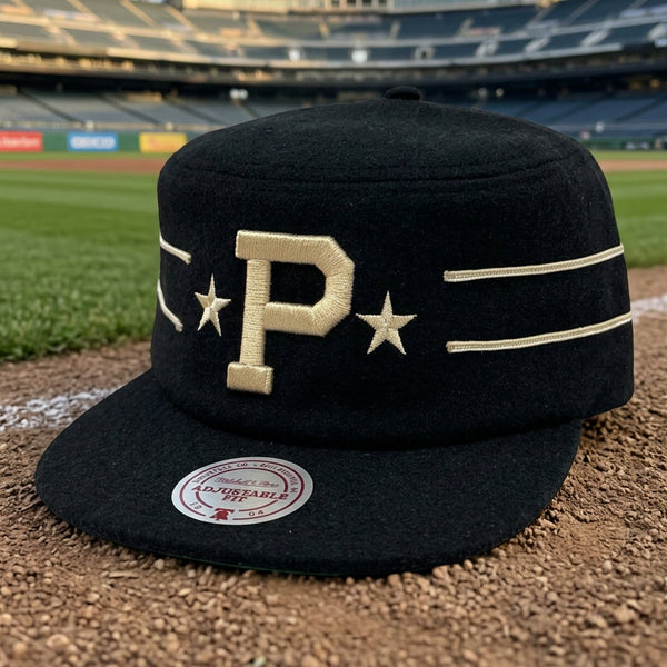 *PITTSBURGH PIRATES* Snapback Hats by Mitchell & Ness (Pillbox Adjustable Fit)