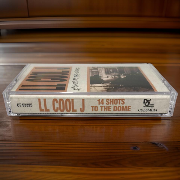 •LL COOL J - 14 SHOTS TO THE DOME• ~1993 OG PRESS~ (CASSETTE TAPE)