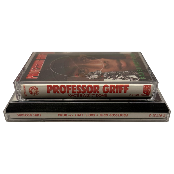 •PROFESSOR GRIFF - KAO’Z II WIZ *7* DOME• ~1991 OG PRESSINGS~ (CD & CASSETTE TAPE)