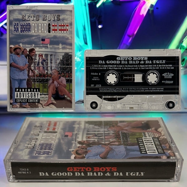 •GETO BOYS - DA GOOD DA BAD & DA UGLY• ~1998 OG PRESSING~ (CASSETTE TAPE)
