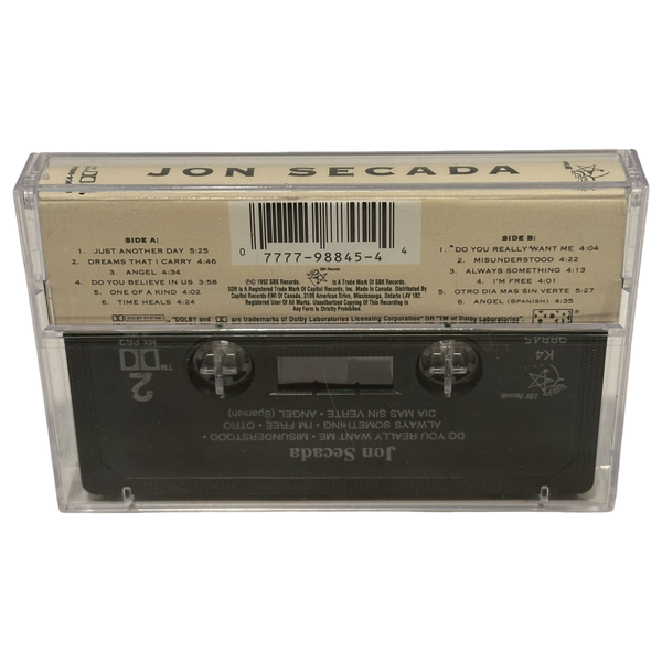 •JON SECADA - JON SECADA• ~1992 OG CANADIAN PRESSING~ (CASSETTE TAPE)