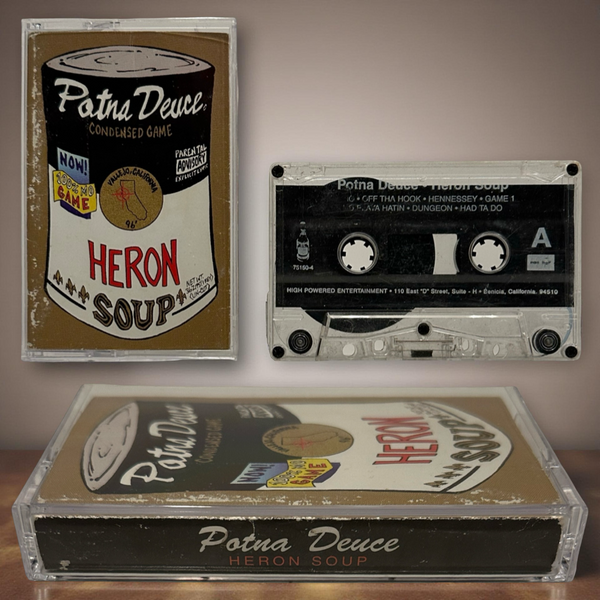 •POTNA DEUCE - HERON SOUP• ~1996 OG PRESSING~ (CASSETTE TAPE)