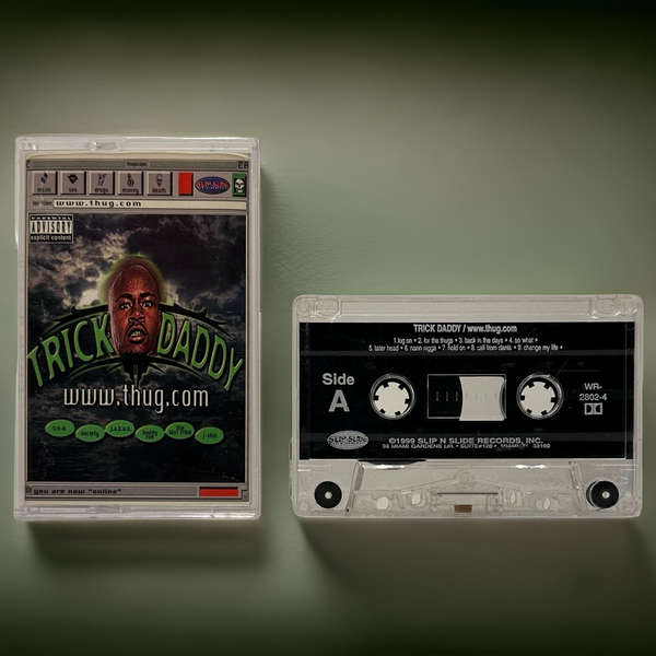 •TRICK DADDY ~ WWW.THUG.COM• ~1999 OG PRESSING~ (CASSETTE TAPE)