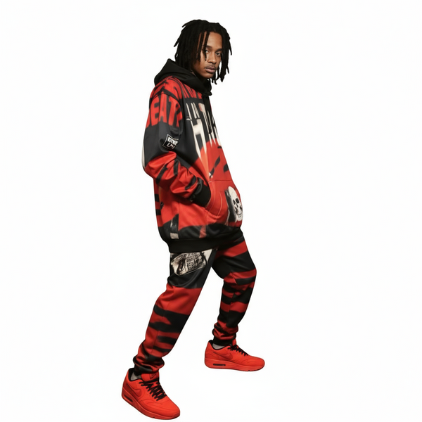 •THA NUTS• ~1994 ALBUM COVER~ JOGGER SWEATSUIT (3 PIECE)