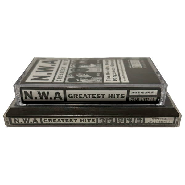 •N.W.A - GREATEST HITS• ~1996 OG CANADIAN PRESSINGS~ (CD & CASSETTE TAPE)