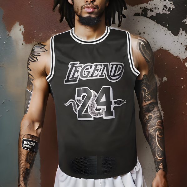 ^LEGEND 24^ Basketball Jerseys (Stitched Logos & Numbers)