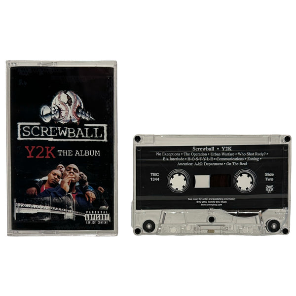 •SCREWBALL - Y2K THE ALBUM• ~2000 OG PRESSINGS~ (CD & CASSETTE TAPE)