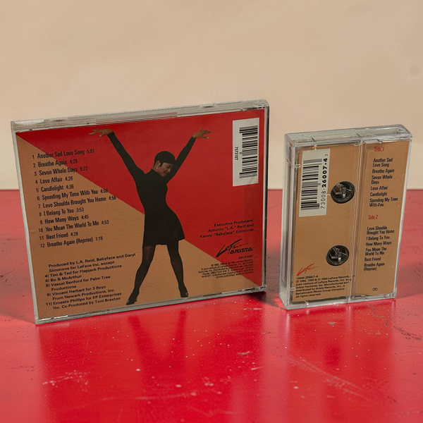 •TONI BRAXTON ~ TONI BRAXTON• ~1993 OG PRESSINGS~ (CD & CASSETTE TAPE)