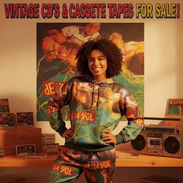 •DE LA SOUL - BUHLOONE MINDSTATE• ~1993 OG PRESSINGS~ (CD & CASSETTE TAPE)