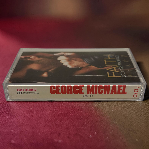 •GEORGE MICHAEL ~ FAITH• ~1987 OG CANADIAN PRESSING~ (CASSETTE TAPE)