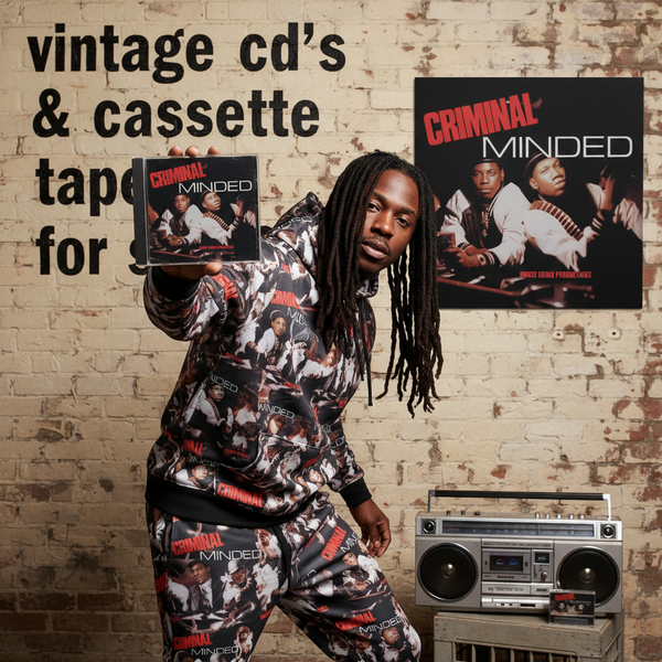 •BOOGIE DOWN PRODUCTIONS - CRIMINAL MINDED• ~1987 OG PRESSING & REPRESSING~ (CD & CASSETTE TAPE)