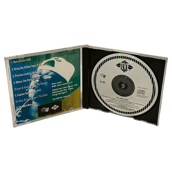 •E-40 - THE MAIL MAN EP• ~1995 OG REPRESSINGS~ (CD & CASSETTE TAPE)