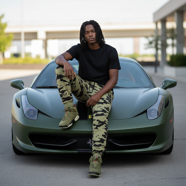 *HEADRUSH* (Camo) ~Chosen Few~ Jogger Sweatpants