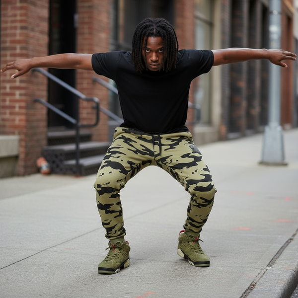*HEADRUSH* (Camo) ~Chosen Few~ Jogger Sweatpants