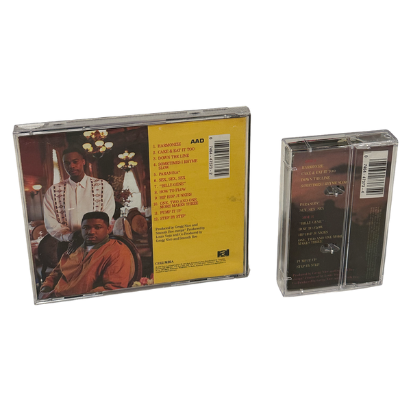 •NICE & SMOOTH ~ AIN’T A DAMN THING CHANGED• ~1991 OG PRESSINGS~ (CD & CASSETTE TAPE)