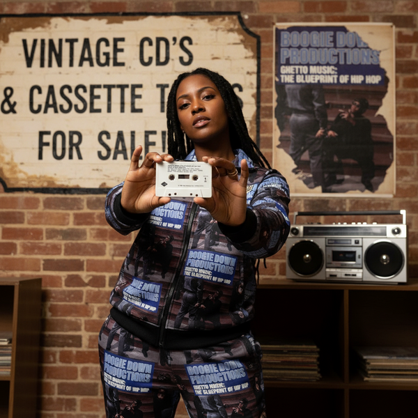 •BOOGIE DOWN PRODUCTIONS ~ GHETTO MUSIC: THE BLUEPRINT OF HIP HOP• ~1989 OG CLUB PRESSING~ (CASSETTE TAPE) (3)