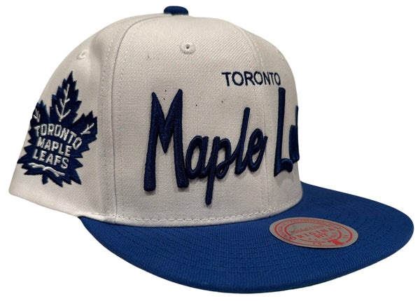 *Toronto Maple Leafs* snapback hat by Mitchell & Ness