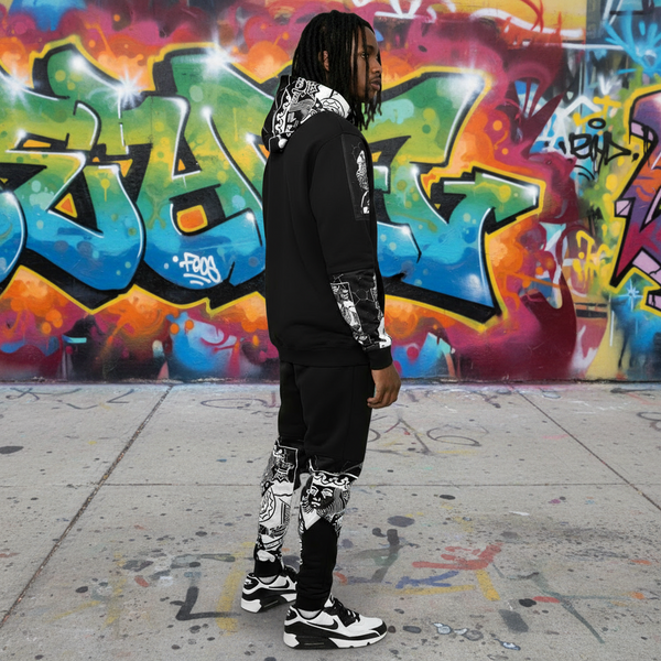 •KING OF HEARTS• LUXURY JOGGER SWEATSUITS (CUT & SEW) (EMBROIDERED LOGOS)