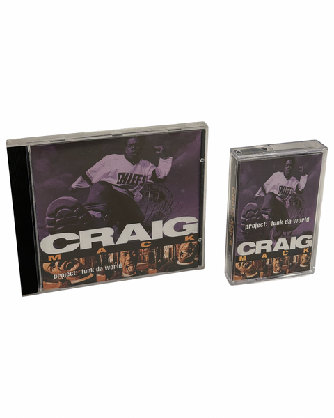 •CRAIG MACK - PROJECT: FUNK DA WORLD• ~1994 OG PRESSINGS~ (CD & CASSETTE TAPE)