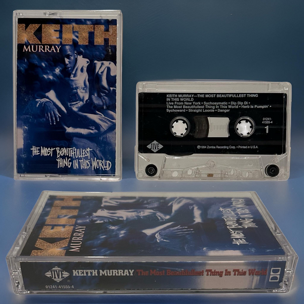 •KEITH MURRAY ~ THE MOST BEAUTIFULLEST THING IN THIS WORLD…• ~1994 OG PRESSING~ (CASSETTE TAPE) (1)