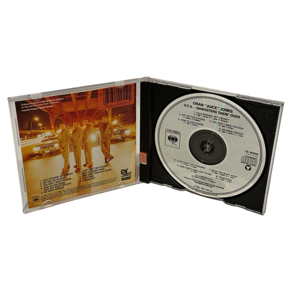 •ORAN “JUICE” JONES - G.T.O. GANGSTERS TAKIN’ OVER• ~1987 OG PRESSINGS~ (CD & CASSETTE TAPE)