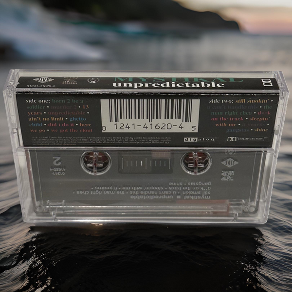 •MYSTIKAL ~ UNPREDICTABLE• ~1997 OG PRESSING~ (NO LIMIT) (CASSETTE TAPE)