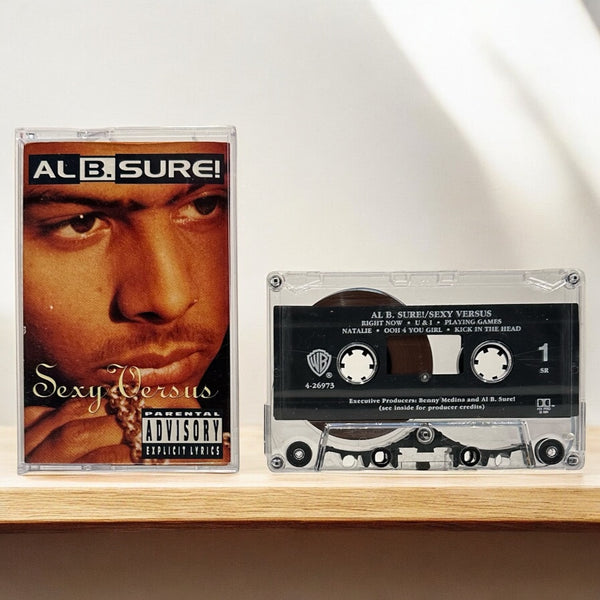 •AL B. SURE - SEXY VERSUS• ~1992 OG PRESSING~ (CASSETTE TAPE)