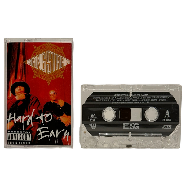•GANG STARR - HARD TO EARN• ~1994 OG PRESSING~ (CASSETTE TAPE)